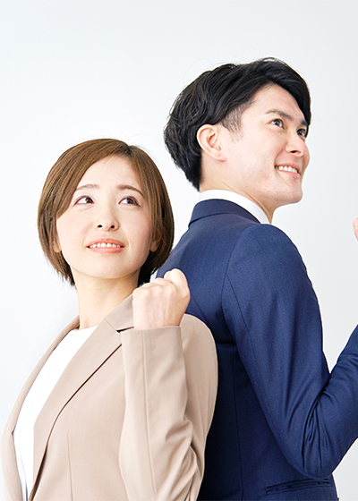 専属キャリアアドバイザーが徹底伴走の画像